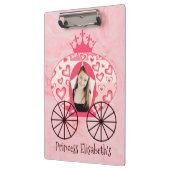 フェアヤブル王室のプリンセスキャリッジガール誕生日 クリップボード (左)