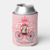 フェアヤブル王室のプリンセスキャリッジガール誕生日 缶クーラー (缶正面)