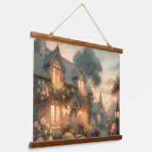 フェアヤルコテージアットサンセットウィズバラ 吊り下げ型タペストリー (傾斜あり)