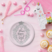 フェアヤルヴィンテージワンズオンプリンセスクラウンプレート ペーパープレート (パーティー)