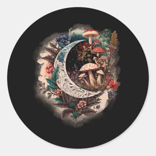 フェアユコアエステティックゴブリンコアアンドダークコテージ ラウンドシール (正面)