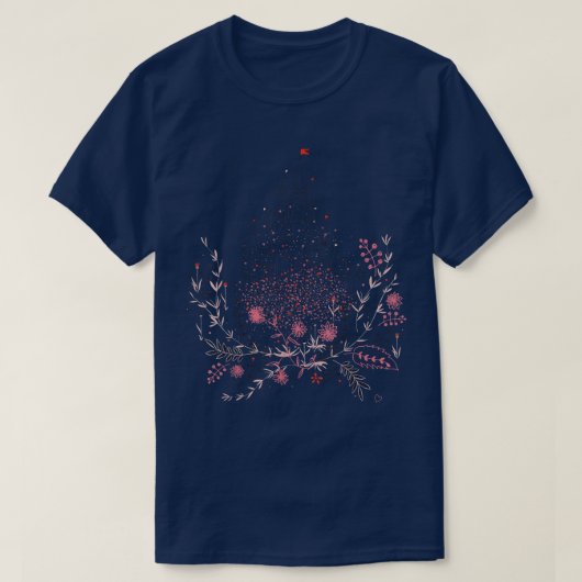 フェアユタリーキャッスルプリンセスガール10代の誕生日マグ Tシャツ (デザイン正面)