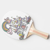 フェアユタリーキャッスルプリンセス名前をカスタムする 卓球ラケット (横)