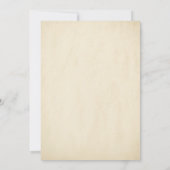 フェアユタリーキャッスル生まれたばかりのプリンセスベビーフォト誕生 案内状 (裏面)