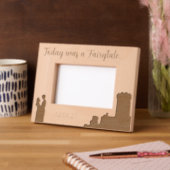 フェアユタリーキャッスル結婚プリンセス レーザー彫刻フレーム (左)