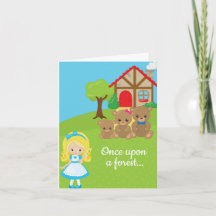 フェアユタリーゴルディロックスアンドベアーズガールズ誕生日