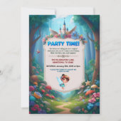 フェアユタリーフォレスト誕生日招待状 招待状 (正面)