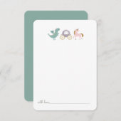 フェアユタレプリンセス城誕生日タイムカプセル サンキューカード (正面/裏面)