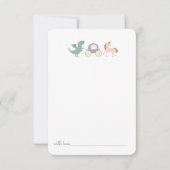 フェアユタレプリンセス城誕生日タイムカプセル サンキューカード (正面)