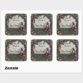 フェアユタレ蔵書票 スクエアシール (シート)