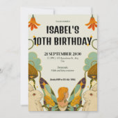 フェアユタレ誕生日 招待状 (正面)