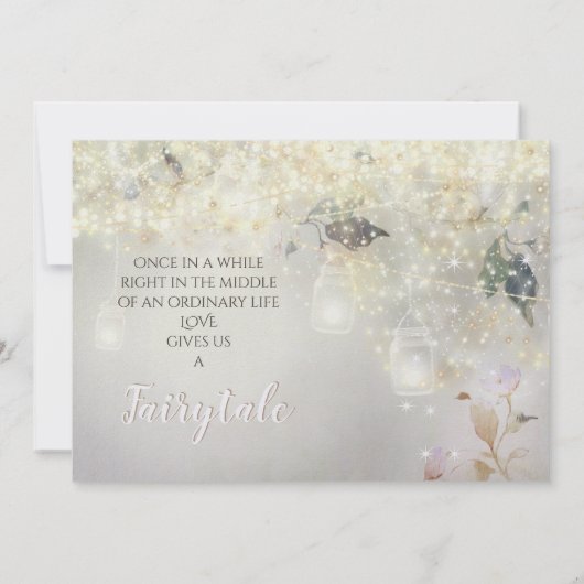 フェアユータリーウッドシーファームハウスメイスンジャー結婚ズ 招待状 (裏面)