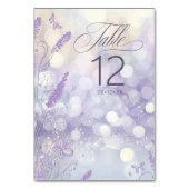 フェアユータリーガーデンキンセアニェララベンダー/薄紫ID1030 テーブルナンバー (正面)