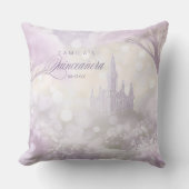 フェアユータリーキャッスルキンセアニェララベンダーID1030 クッション (正面)