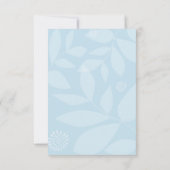 フェアユータリーキャッスルバルミツワーパーティーカード 招待状 (裏面)