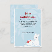 フェアユータリーキャッスルバルミツワーパーティーカード 招待状 (正面/裏面)