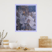 フェアユータリースノークイーンバイエドムンドゥラックプリント ポスター (キッチン)