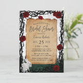 フェアユータリーフォレストラビットバラ&トーンブライダルシャワー 招待状 (スタンド正面)