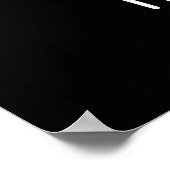 フェアリーおもしろいケーキカップケーキプンダークBG ポスター (角)