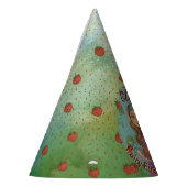 フェアリーお洒落とイチゴの誕生日パーティーハット パーティーハット (左)