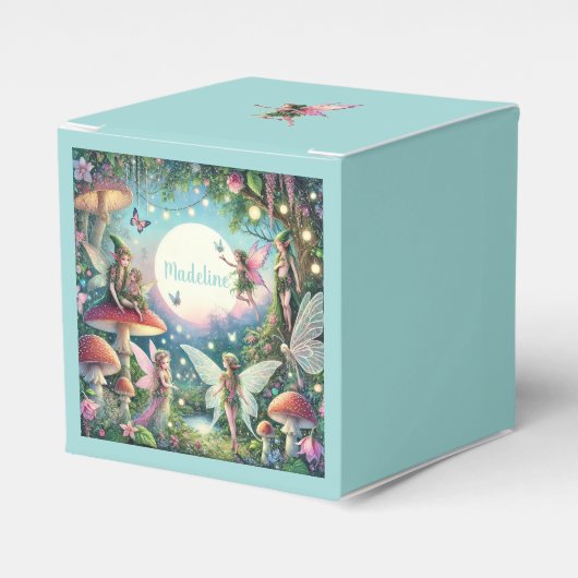 フェアリーお洒落ガーデンエンチャント誕生日 フェイバーボックス (正面サイド)