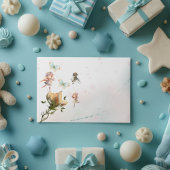 フェアリーお洒落ガーデンベビー招待カード シーズンカード