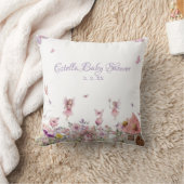 フェアリーお洒落ガーデン赤ちゃんシャワー クッション (ブランケット)