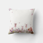 フェアリーお洒落ガーデン赤ちゃんシャワー クッション (裏面)