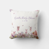フェアリーお洒落ガーデン赤ちゃんシャワー クッション (正面)