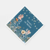 フェアリーお洒落ガーデン魔法第2誕生日 スタンダードランチョンナプキン (角)