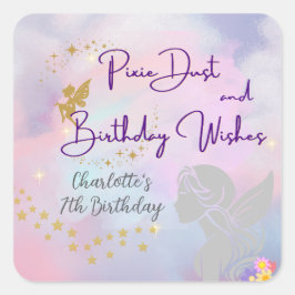 フェアリーお洒落ガール スクエアシール