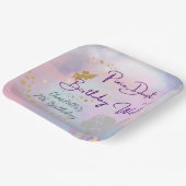 フェアリーお洒落ガール ペーパープレート (傾斜あり)