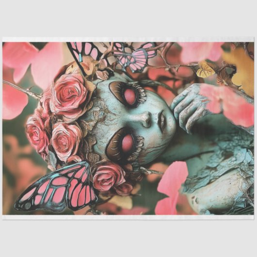 フェアリーお洒落ゴシックパリガルゴイルデクページ 薄葉紙 (正面)