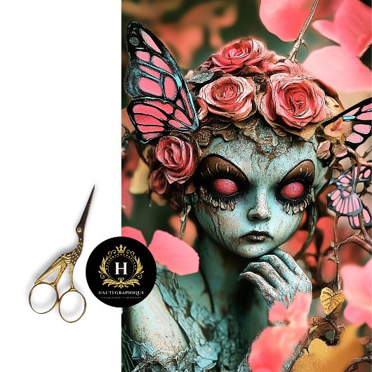 フェアリーお洒落ゴシックパリガルゴイルデクページ 薄葉紙