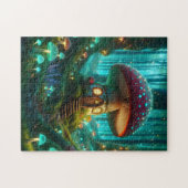 フェアリーお洒落タリーマッシュルームハウス ジグソーパズル (横)