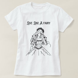 フェアリーお洒落トップ – コテージTシャツ Tシャツ