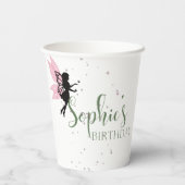 フェアリーお洒落バースデーパーティー 紙コップ (裏面)