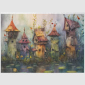 フェアリーお洒落ビレッジデクページティッシュペーパー 薄葉紙 (正面)