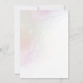 フェアリーお洒落マジカル4th誕生日招待状 招待状 (裏面)