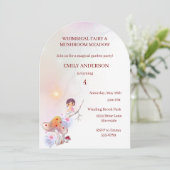 フェアリーお洒落マジカル4th誕生日招待状 招待状 (スタンド正面)