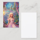 フェアリーお洒落ランドの背景 名刺 (正面/裏面)