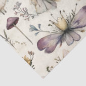 フェアリーお洒落&マッシュルームフラワーガーデンデコップページ 薄葉紙 (詳細)