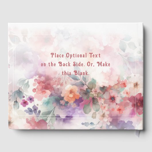 フェアリーきらめくウェイズフェアヤコアガーデン誕生日 ゲストブック (裏面)