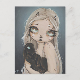 フェアリーのゴシック様式のジャカループファンタジー絵葉書 ポストカード