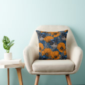 フェアリーのレンツとオレンジ色のケシの花 クッション (椅子)