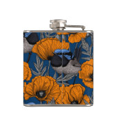 フェアリーのレンツとオレンジ色のケシの花 フラスク (裏面)