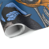 フェアリーのレンツとオレンジ色のケシの花 ラッピングペーパー (ロールコーナー)