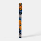 フェアリーのレンツとオレンジ色のケシの花 iPhoneケース (右側面)