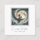 フェアリーウィングジュエリーの快楽 スクエア名刺 (正面)