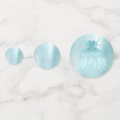 フェアリーウィングミントガウン | ルクスパールグリーンアクアシェン コンフェッティ (裏面)